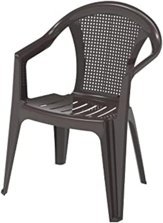 Cosmoplast Bamboo Chair - Premium Outdoor Furniture UAE | Dubai Abu Dhabi Sharjah Dark Brown