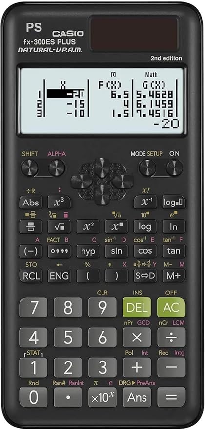 Scientific Calculator FX-300ES Plus - Student & Professional Calculator UAE | 417 Functions