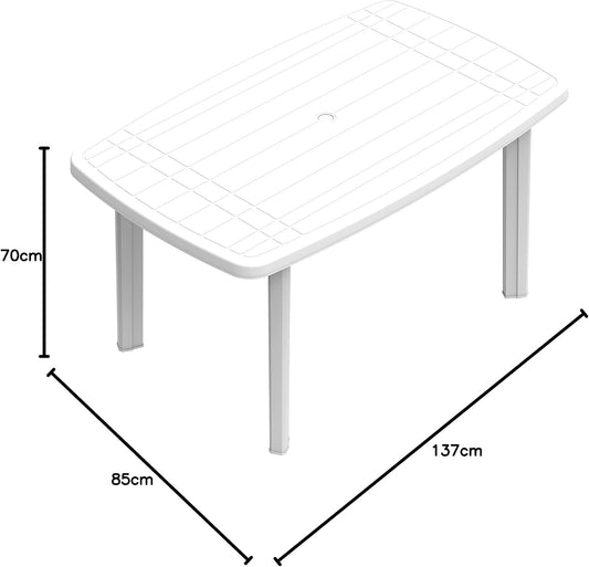 Long White Table Dubai | Premium Dining Tables UAE | INFINI HOMES