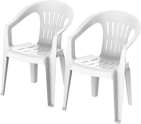 Premium Princess Chair Set of 2 - UAE Wide Delivery | Dubai Abu Dhabi Sharjah White