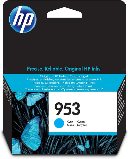 HP 953 Cyan Ink Cartridge F6U12AE | Original HP Ink UAE | Fast Delivery Dubai