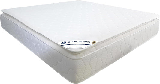 INFINI HOMES Premium Eurotop Cool Gel Memory Foam Mattress - Wide Super King 200x210x30cm