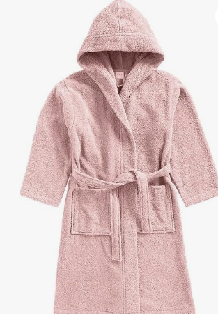 INFINI HOMES Premium Kids Hooded Bathrobe - 100% Terry Cotton Bathrobes for Boys & Girls UAE