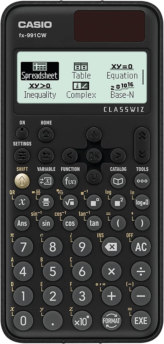 Casio FX-991CW Scientific Calculator - Advanced 540+ Functions | UAE Approved for GCSE, A-Level & University Exams
