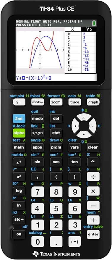 TI-84 Plus CE Graphing Calculator - Scientific Calculator for Students UAE | Texas Instruments