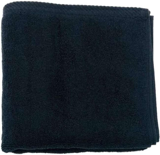 INFINI HOMES Iris Black Luxury Hand Towel Set - Premium 100% Combed Cotton Bath Linen UAE