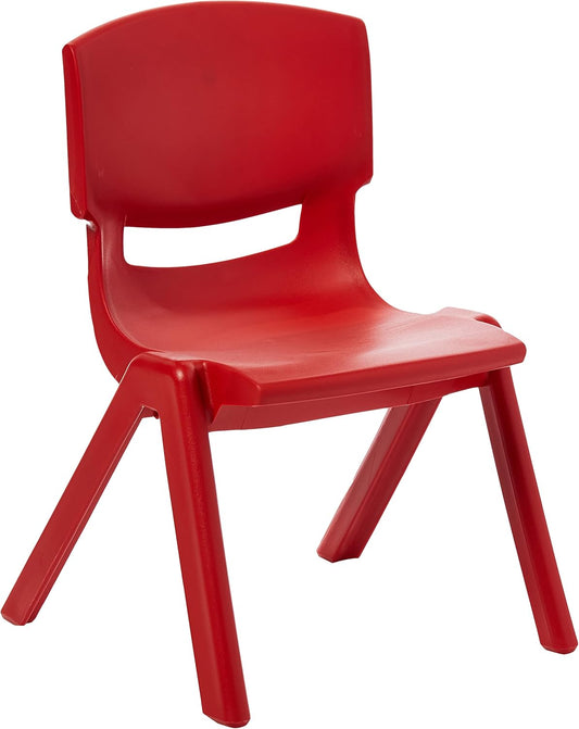 Premium Plastic Junior Chair Red - Kids Furniture UAE | Dubai Abu Dhabi Sharjah Red