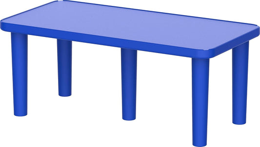 Premium Rectangle Kindergarten Table UAE - Dubai Abu Dhabi Sharjah Ajman Blue