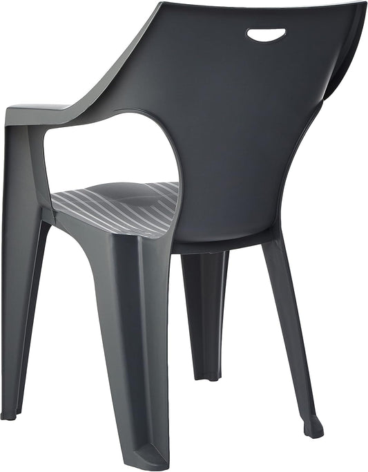 Premium Plastic Duke Armchair Cool Grey - UAE Wide Delivery | Dubai Abu Dhabi Sharjah