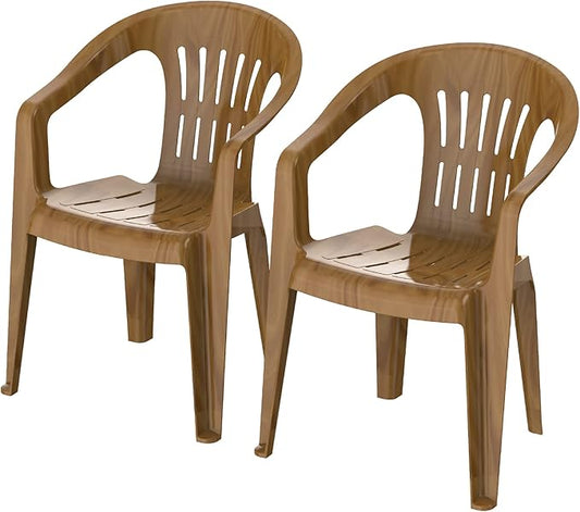Premium Princess Chair Set of 2 - UAE Wide Delivery | Dubai Abu Dhabi Sharjah Sandalwood
