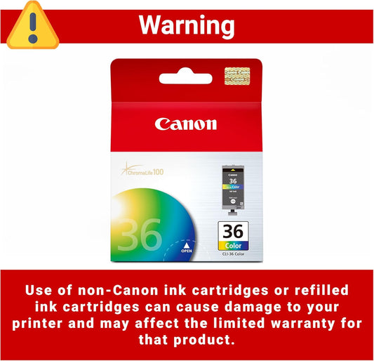 Canon CLI-36 Color Ink Cartridge for Canon Pixma Printers | UAE Fast Delivery