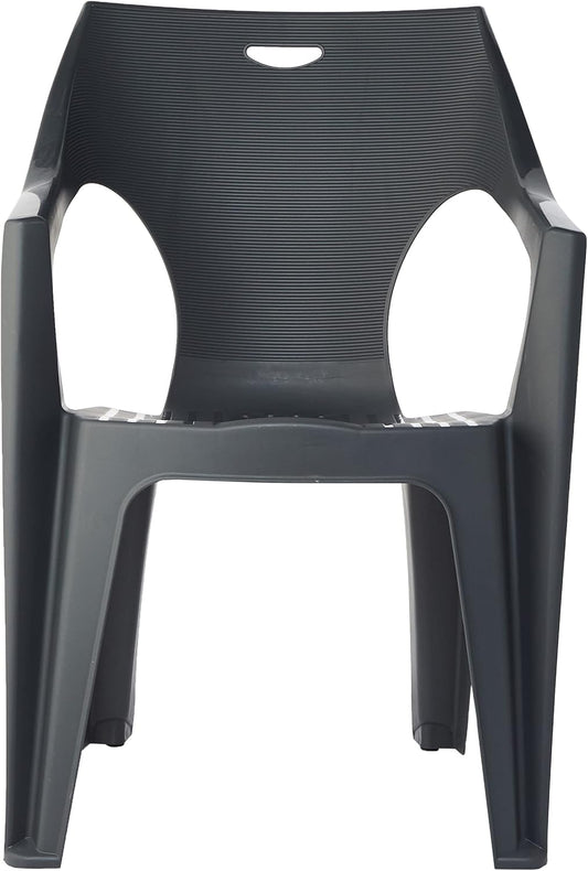 Premium Plastic Duke Armchair Cool Grey - UAE Wide Delivery | Dubai Abu Dhabi Sharjah Cool Gray