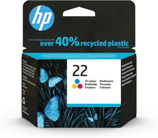 HP 22 Tri-Color Ink Cartridge C9352AE | Original HP Ink UAE Wholesale & Retail