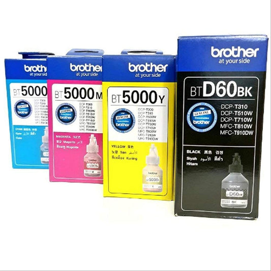 Brother Ink Bottles BTD60BK/BT5000CMY - UAE Wide Delivery | Dubai Abu Dhabi Sharjah