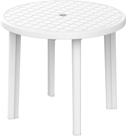 Round Dining Table 85cm White - Premium Furniture Dubai Abu Dhabi UAE