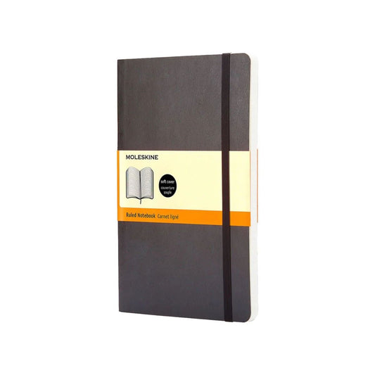 MOLESKINE Classic Notebook A5 Dubai UAE | Premium Softcover Ruled Journal 192 Pages Black