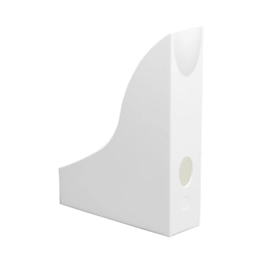 Durable Magazine Rack BASIC White - Premium Office Storage UAE | Dubai Abu Dhabi Sharjah