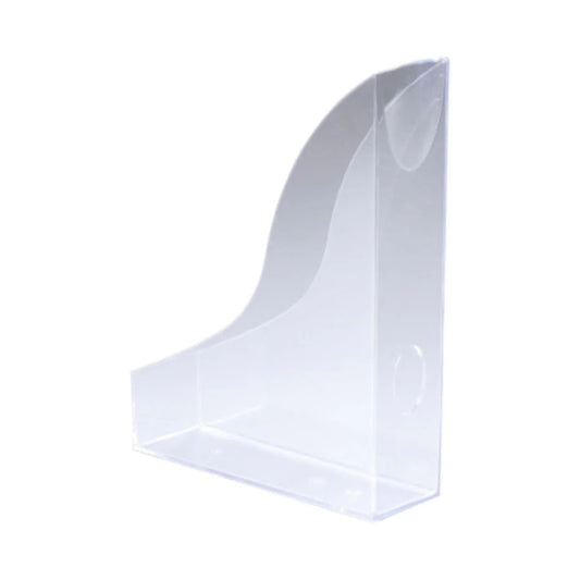 Durable Magazine Rack BASIC Transparent - Premium Office Storage UAE | Dubai Abu Dhabi Sharjah
