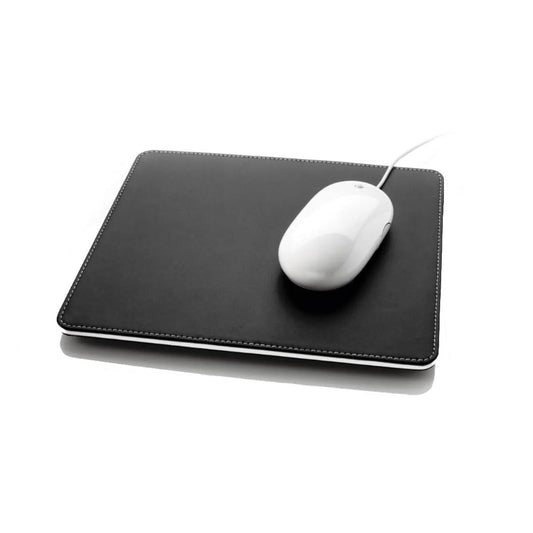 Premium EYESTYLE Mouse Pad Dubai UAE - Black White Stitching | All Emirates Delivery