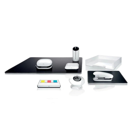 Premium EYESTYLE Mouse Pad Dubai UAE - Black White Stitching | All Emirates Delivery