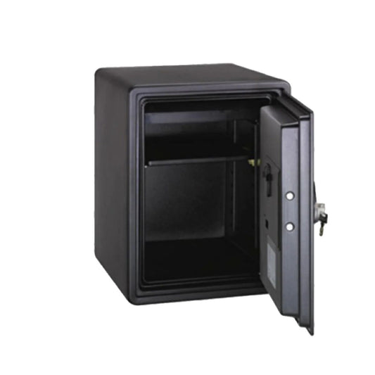 Eagle YES-031DK Fire-Resistant Safe – Black, Digital + Key Lock System