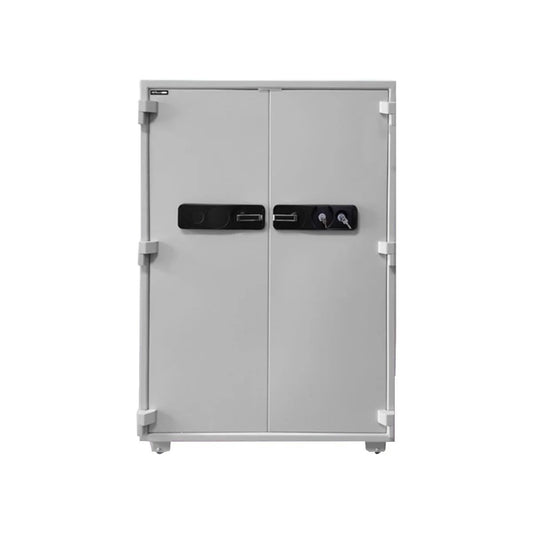 Eagle SS-700 Fire-Resistant Safe Cabinet – Grey, Dual Key Lock System