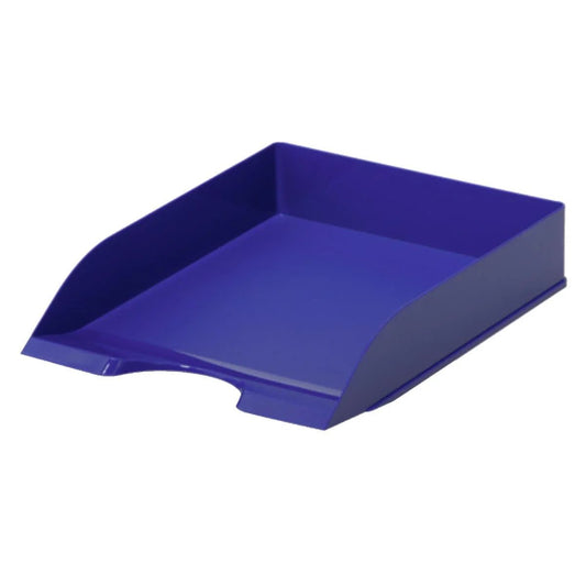 Durable Document Tray BASIC Blue - Premium Office Organizer UAE | Dubai Abu Dhabi Sharjah