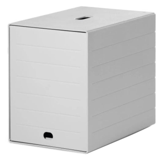 Durable Idealbox Plus Letter Tray with Front Door Grey - Premium Office Storage UAE