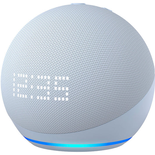 Amazon Echo Dot 5th Gen Smart Speaker with Clock UAE | Dubai Abu Dhabi Sharjah Ajman Fujairah RAK UAQ | UAE-Wide Delivery Cloud Blue