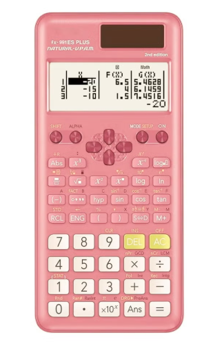Generic FX-991ES Plus Scientific Calculator Pink - 417 Functions for Students & Engineers UAE