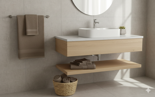 Premium Daffodil Dark Beige Face Towel Set UAE Dubai - 500 GSM Cotton 24 Pack Natural