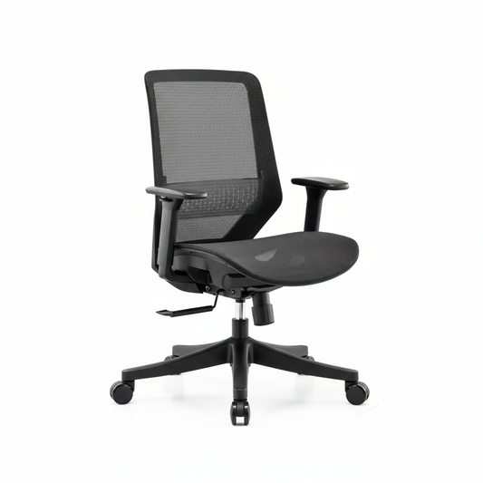 Premium Office Chair Dubai - Ergonomic Mesh Back Chair with Lumbar Support UAE