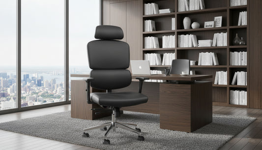 INFINI HOMES Ergonomic Chair UAE - Model Robbin HB 2D Headrest Dubai Abu Dhabi Sharjah
