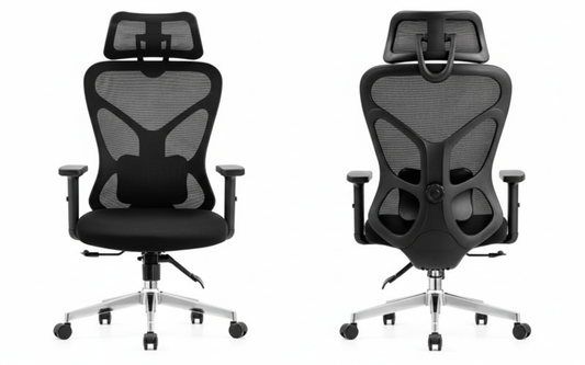 INFINI HOMES Adjustable Lumbar Super Support Chair UAE - Model Jude HB Multi Lock Dubai Abu Dhabi Sharjah