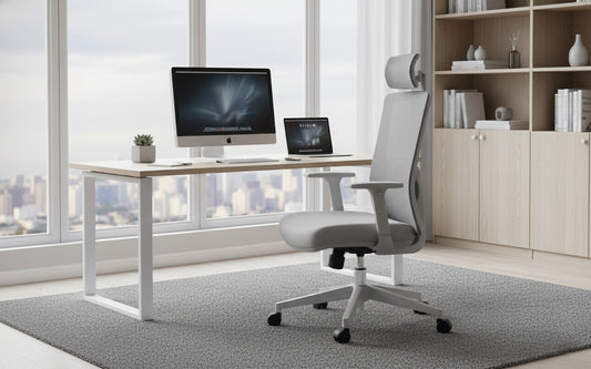 INFINI HOMES 2D Armrest Nylon Base Chair UAE - Model Reo HB BIFMA Certified Dubai Abu Dhabi Sharjah