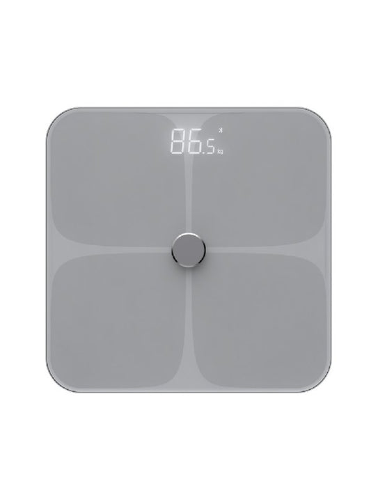 Powerology WiFi Smart Body Scale White - Track Weight, BMI & Body Composition | UAE Delivery