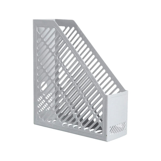 U-Sign Plastic Magazine Rack Grey - Premium Office Storage Dubai UAE