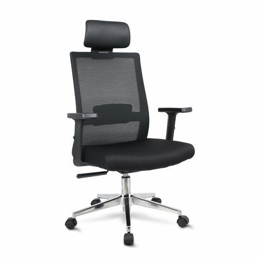 Executive Office Chair with Headrest & Lumbar Support - Model Bruce HB | UAE