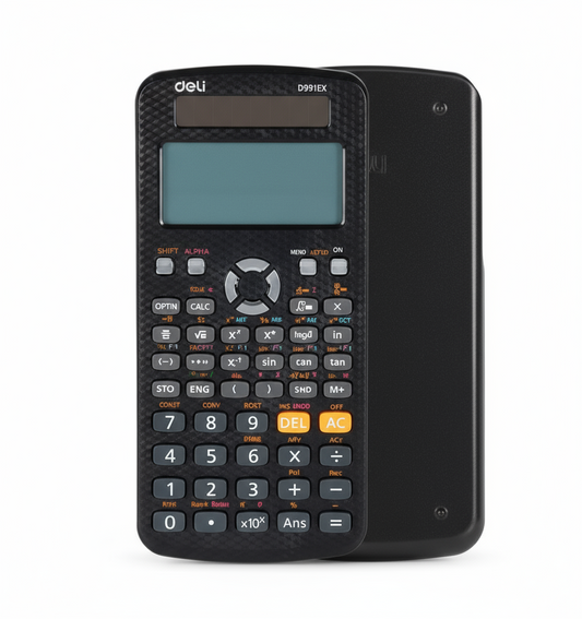 Scientific Calculator with Two Line Display and Acrylic Cover - D991EX