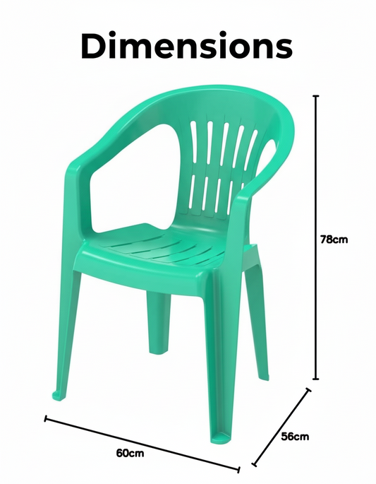 Princess Chair Green - Premium Outdoor Furniture UAE | Dubai Abu Dhabi Sharjah