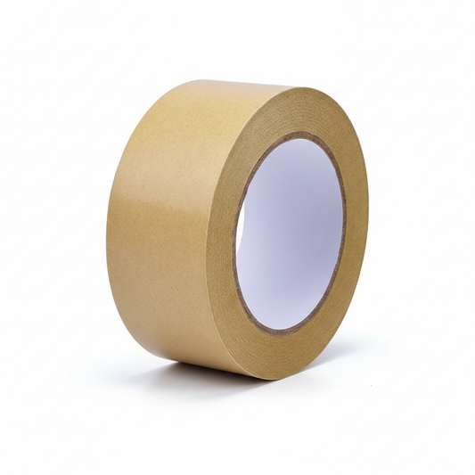 Kraft Paper Tape 20M Roll - Strong Packaging & Sealing Tape UAE | Brown Masking Tape