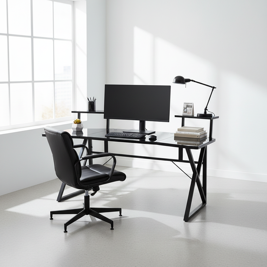 Gaming Table Black 120x60x75cm IH 129 BLK | Premium Gaming Desk UAE