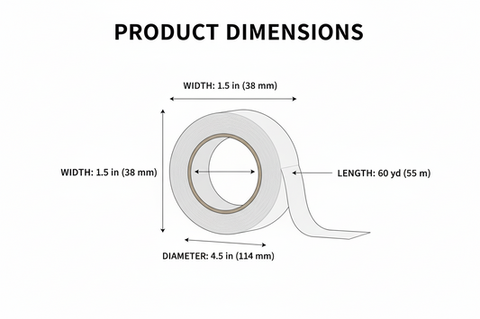 Professional Masking Tape UAE - High Quality Painter's Tape Dubai - Residue Free Adhesive Tape for Home & Office