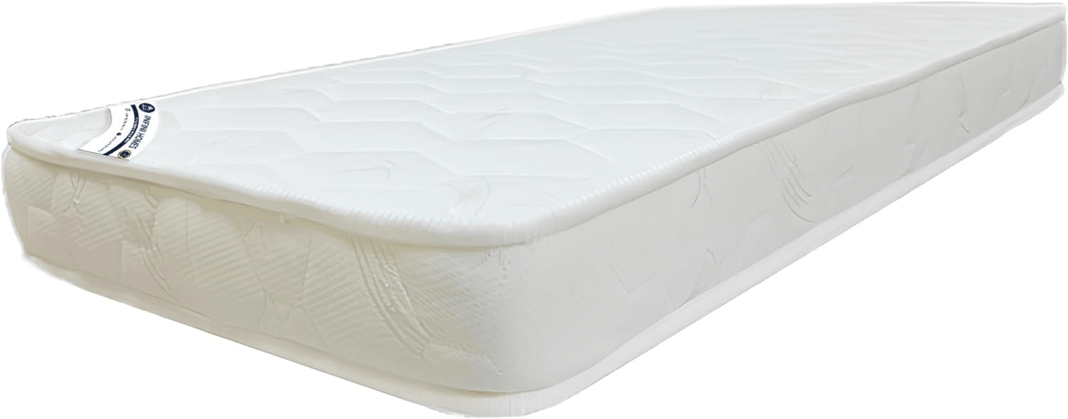 INFINI HOMES Kids Size High Density Foam White Flipable & Foldable Toddler Mattress