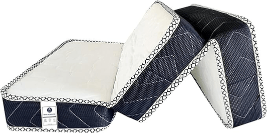 INFINI HOMES Kids Size High Density Foam White Flipable & Foldable Toddler Mattress FOLDING