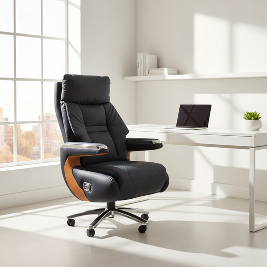 PU Hand Recliner Boss Chair | IH 6079 | INFINI HOMES UAE