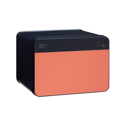 METACEL Fire Resistant Safe MC-020C1 RED - Digital Lock Fingerprint Sensor UAE | Dubai Abu Dhabi Sharjah