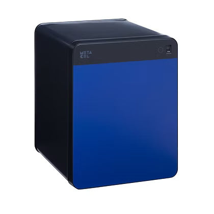 METACEL Fire Resistant Safe MC-040C1 Navy - Digital Lock & Fingerprint Sensor | UAE Delivery