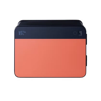 METACEL Fire Resistant Safe MC-020C1 RED - Digital Lock Fingerprint Sensor UAE | Dubai Abu Dhabi Sharjah