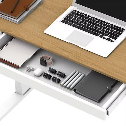 Height Adjustable Standing Desk Dubai UAE | Premium Office Desk with USB Ports & Drawer